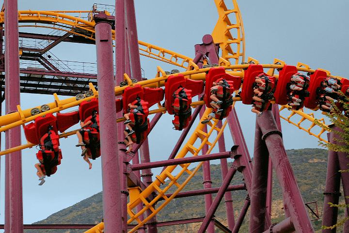 IMGP0223.JPG - Terra Mitica Theme Park Tizona Rollercoaster