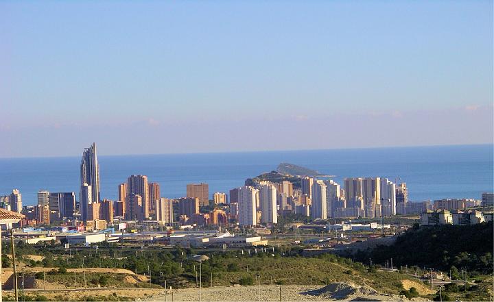 IMGP8360-1.JPG - A view of Benidorm and La Cala from urbanisation Balcón de Finestrat